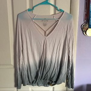 Flowy long sleeve top